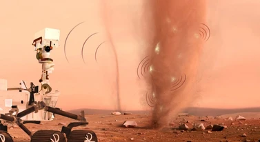 Marsjańskie diabły pyłowe mają sekret. Usłyszeliśmy je pierwszy raz w dziejach