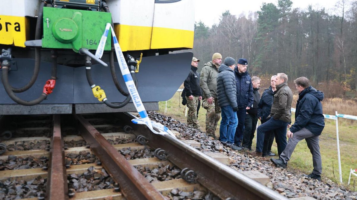 Wojna dotarła do Polski. Wysadzono tory, służby szukają sabotażystów