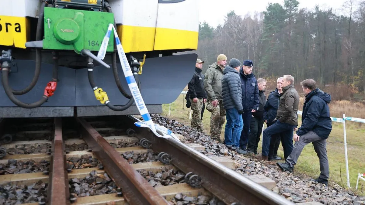 Wojna dotarła do Polski. Wysadzono tory, służby szukają sabotażystów