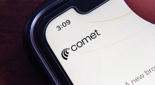 Przeglądarka Comet telefon