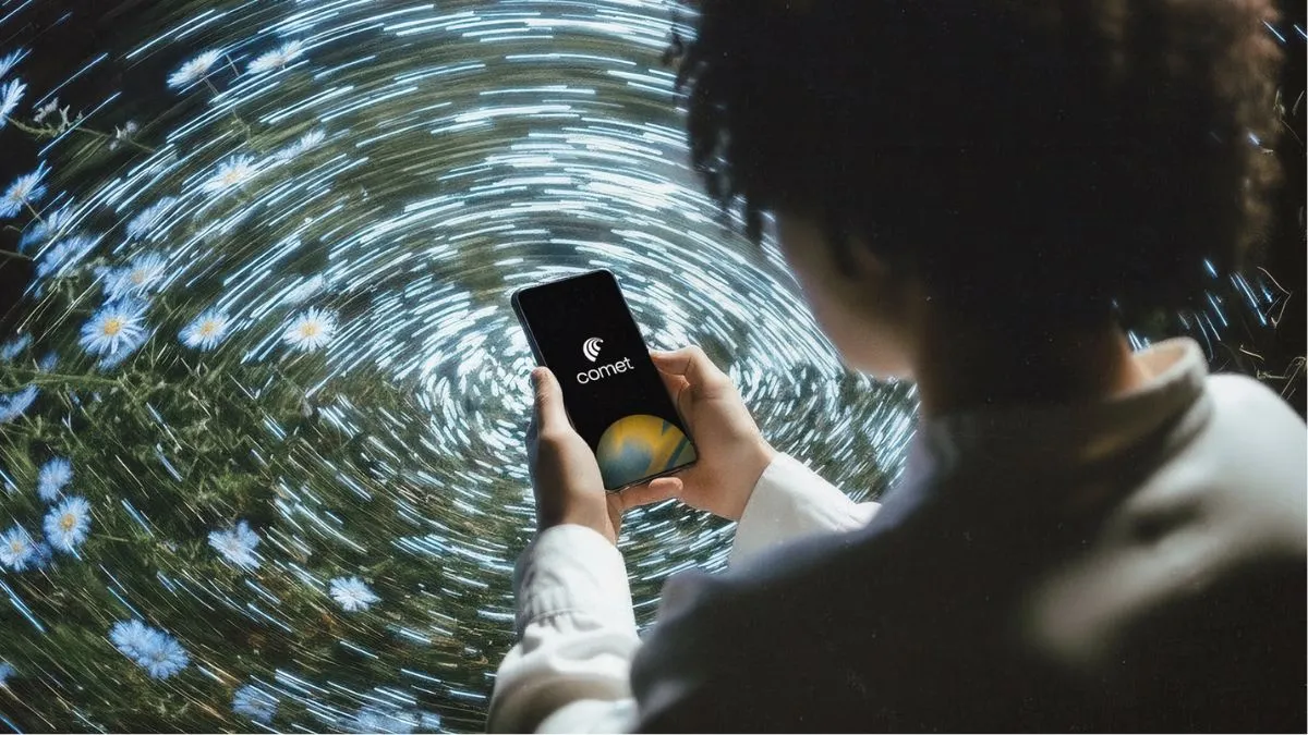 Comet Perplexity na Androidzie