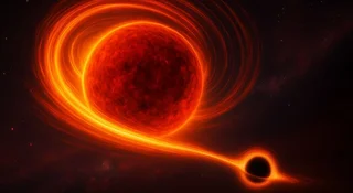 Gwiazda przy czarnej dziurze udaje staruszkę. Dane mówią co innego