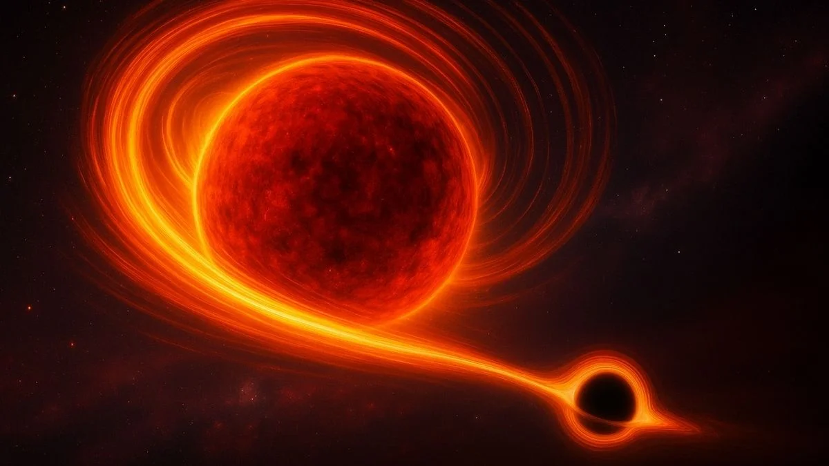 Gwiazda przy czarnej dziurze udaje staruszkę. Dane mówią co innego