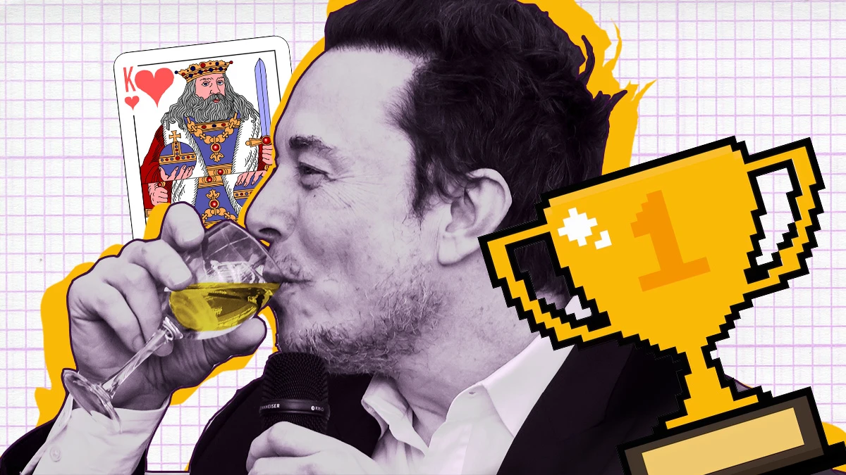 Grok nadmiernie chwalił Elona Muska