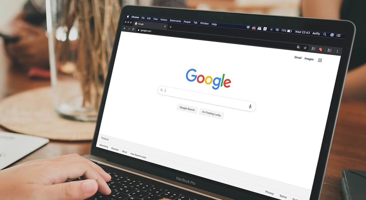 Agent w wyszukiwarce Google