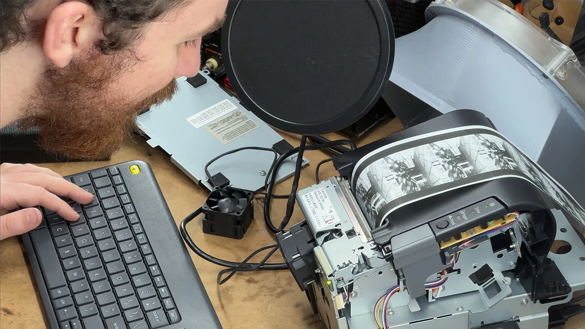 Youtuber gra na drukarce