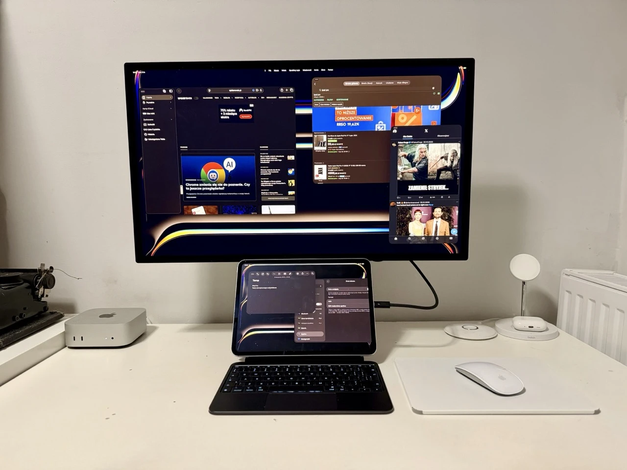 ipad pro 2025 apple m5 zewnetrzny monitor