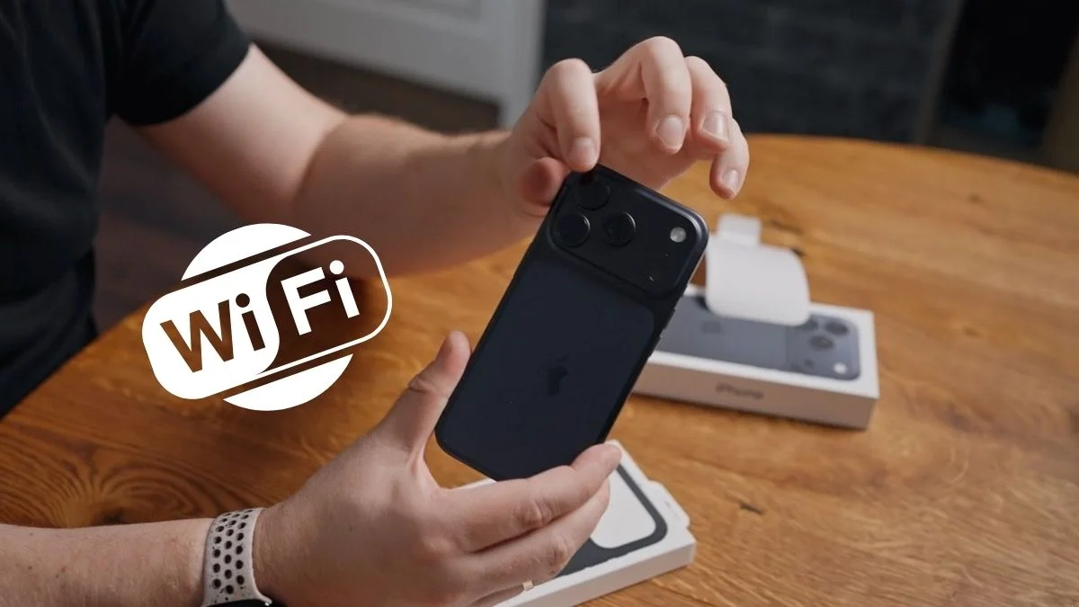 iPhone 17 szybsze Wifi