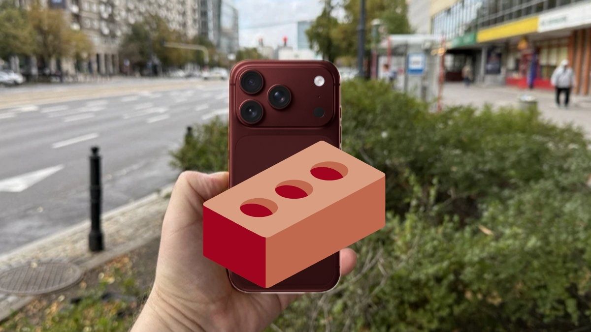 IPhone jak cegła. Weźmiesz do ręki i się zdziwisz