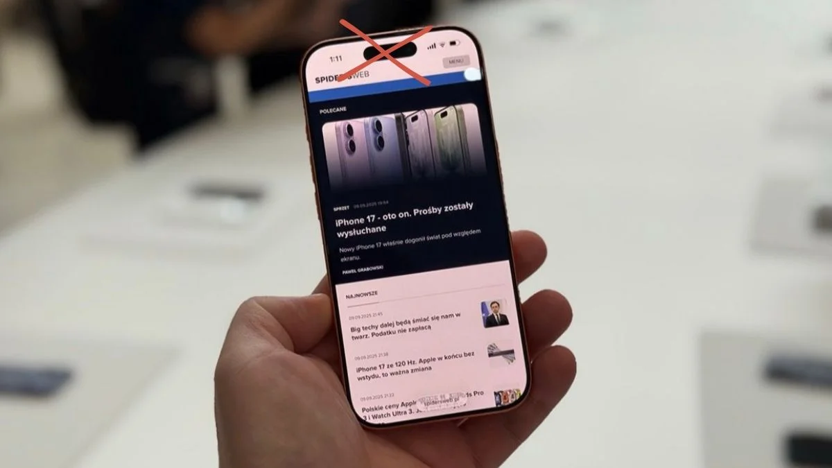 iPhone XX bez wcięcia