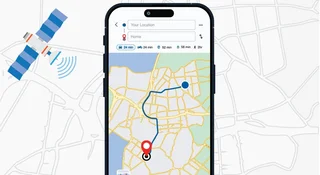Mapy satelita iPhone