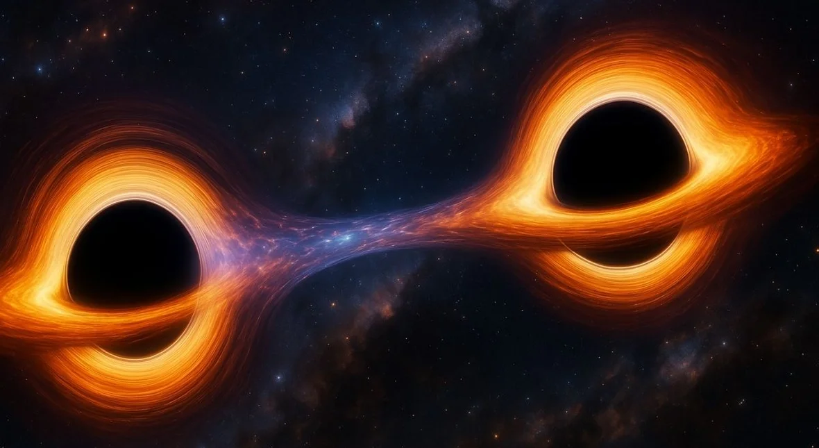 Image for Znalazł tunel łączący czarne dziury. Broni go matematyka