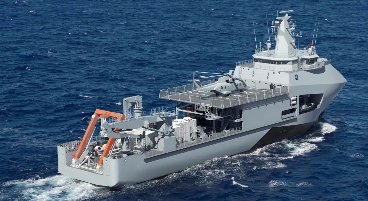 Image for Polski anioł stróż na Bałtyku za miliard złotych. Budowa ruszyła