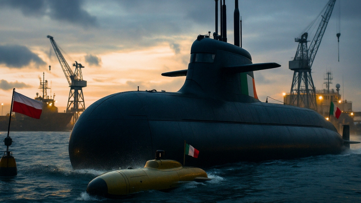 Łodzie podwodne dla Polski. Włosi oferują robiący wrażenie bonus