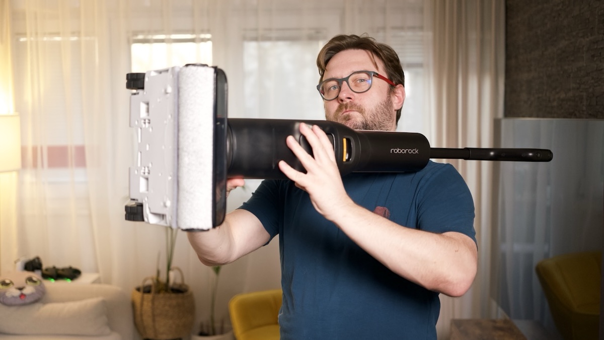 Z tym elektrycznym mopem święta mi nie straszne. Roborock F25 Ace - recenzja