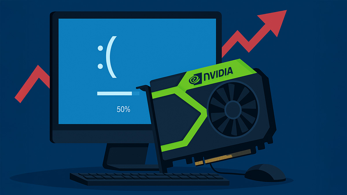 Nvidia naprawia Windowsa. Gry zaczęły mulić ale jest już ratunek