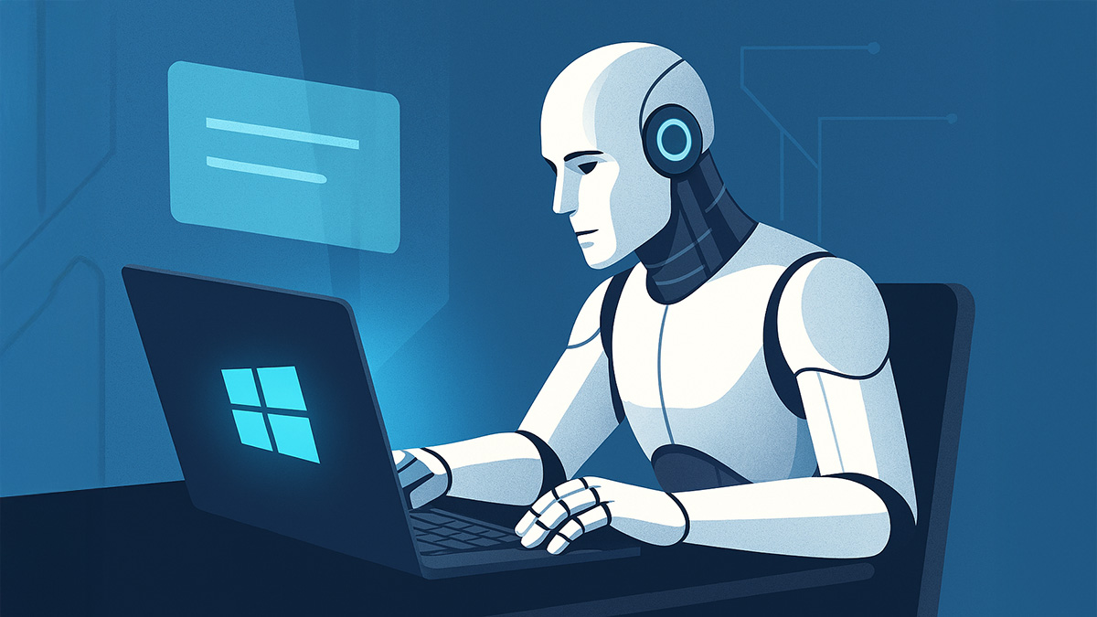 Tym jest Agentyczny Windows. Będziemy jak klawisz pilnujący AI