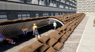 Nowe polskie schrony dla ludności. Gotowe w 2h, bez wylewania betonu