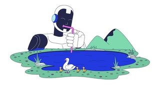 Zużycie prądu i wody przez AI w 2025