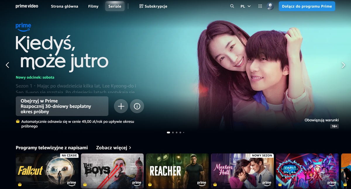 Amazon Prime z nową ceną. Jest drożej, ale i tak kupisz