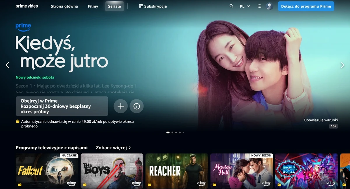 Amazon Prime z nową ceną. Jest drożej, ale i tak kupisz