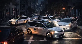 Gdy zabrakło prądu, robotaksówki Waymo stanęły na środku ulic