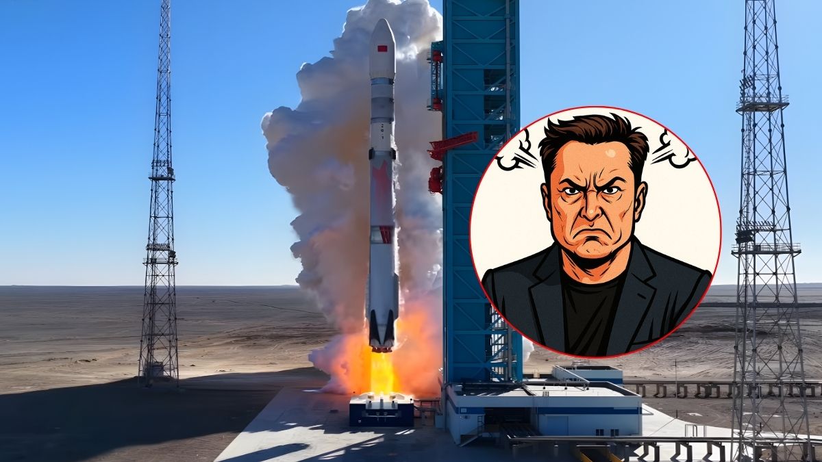 Chiński Falcon zamienił się w kulę ognia. Elon Musk i tak ma się czego bać