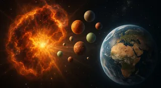 Chlor i potas z kosmicznej eksplozji. Tak rodzi się życie