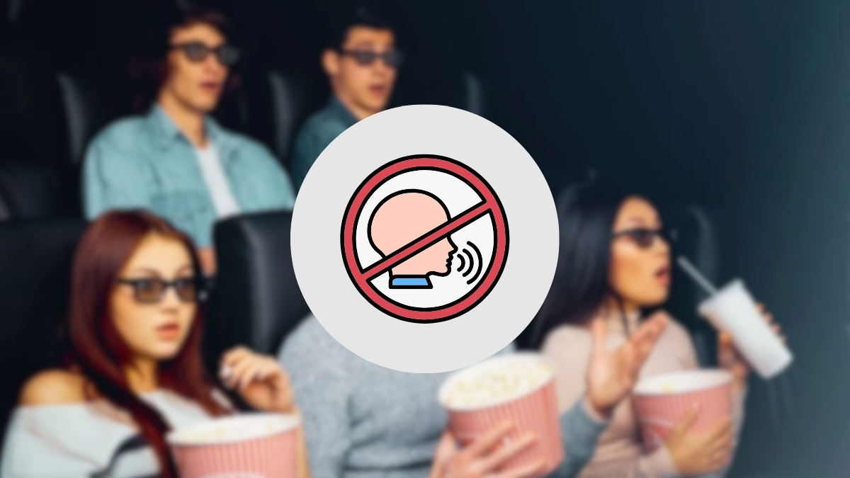 Idziecie do kina i przez kilka godzin gadacie. Ludzie, co z wami?