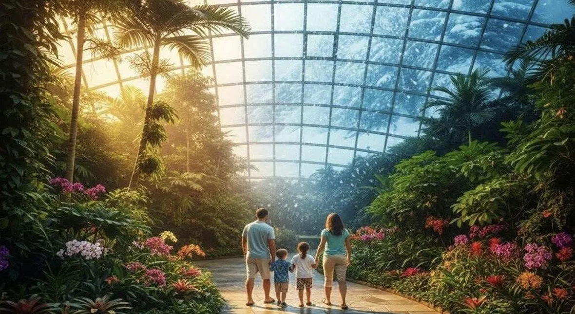 Image for W Łodzi powstanie dżungla pod kopułą. Będą tam latać ptaki