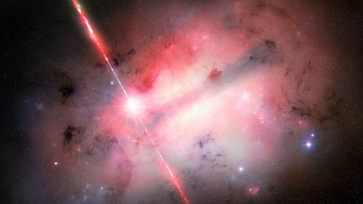 Potężny rozbłysk ukrytej czarnej dziury. Trwał 7 godzin