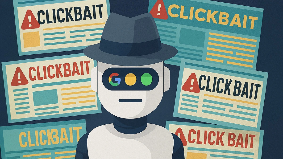 Google Discover zmienia tytuły