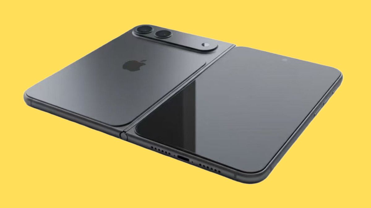 Taki jest iPhone składany w pół. Przyznaję, wygląda świetnie