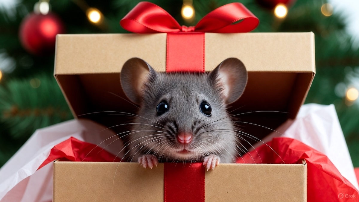 Jaki prezent dla kreatywnych? Myszka do pracy na Święta