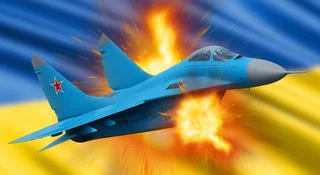 Atak dronów na lotnisko Kacza mógł kosztować Rosję utratę rzadkiego MiG-29K