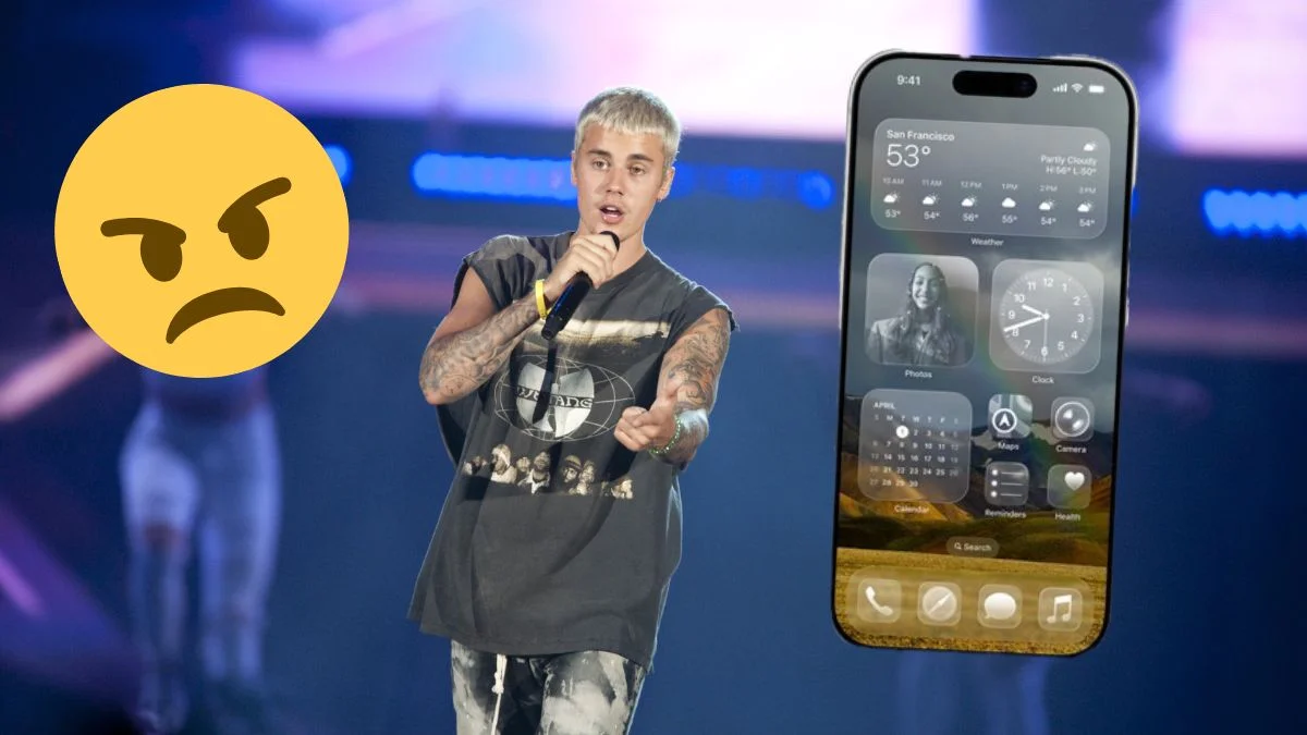 Justin Bieber iOS 26