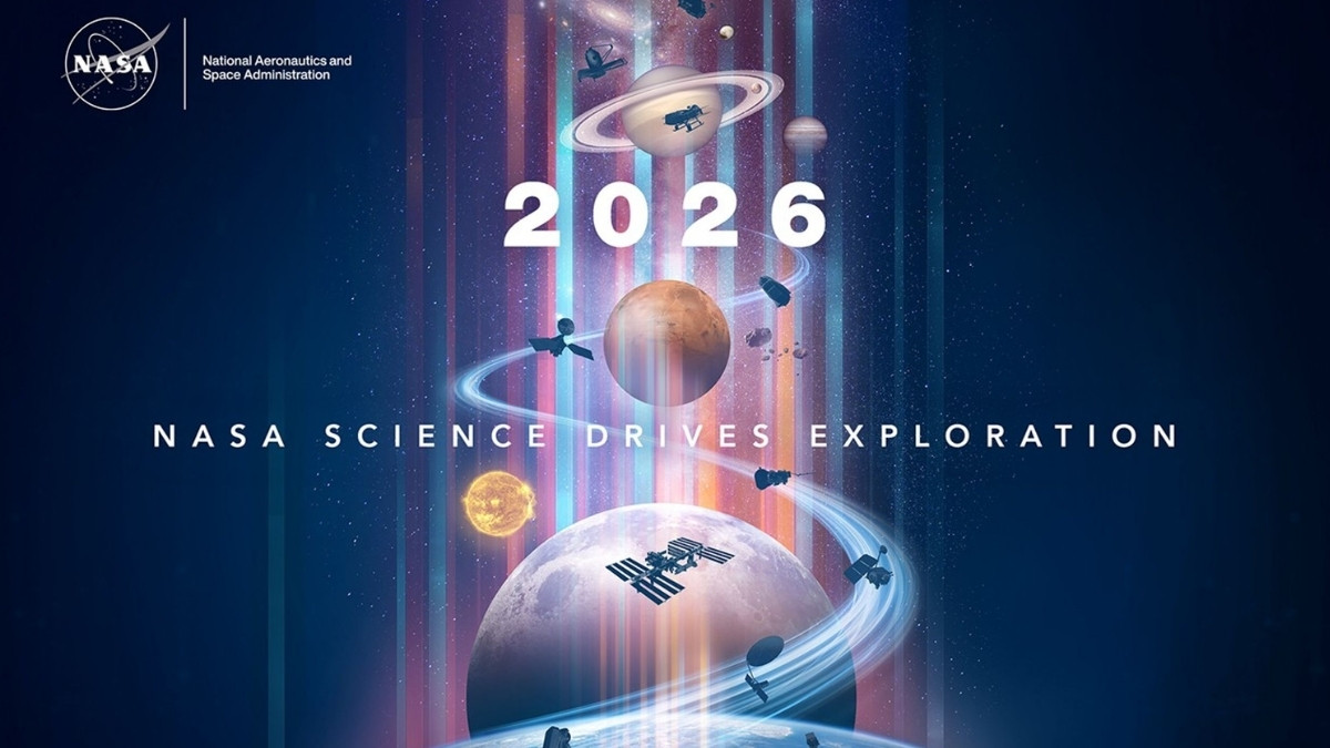 Kalendarz NASA 2026 za darmo. Jest po prostu piękny