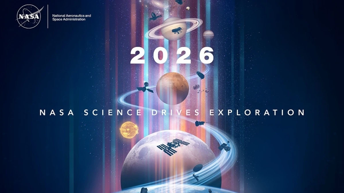 NASA rozdaje kalendarz 2026. Kosmos na ścianę za darmo