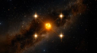 Krzyż Einsteina supernowa