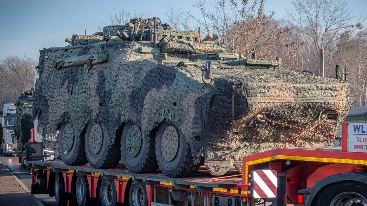 Zawilce na podwoziu KTO Rosomak w Krakowie