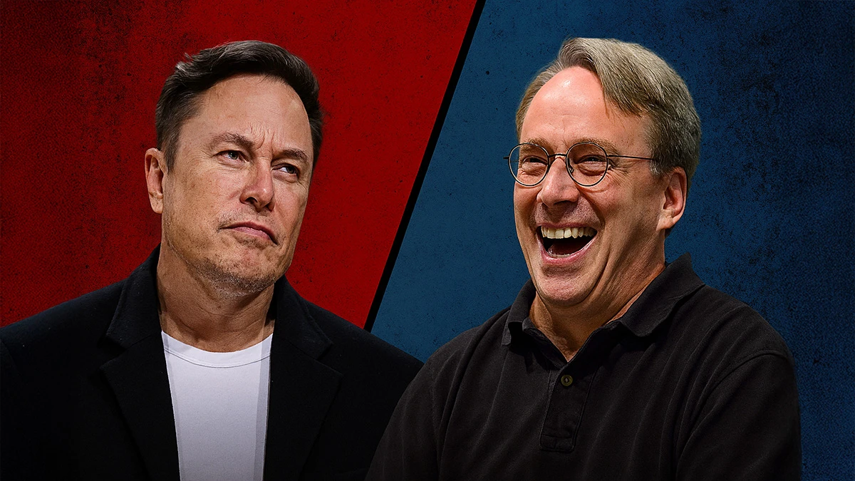 Linus Torvalds Elon Musk