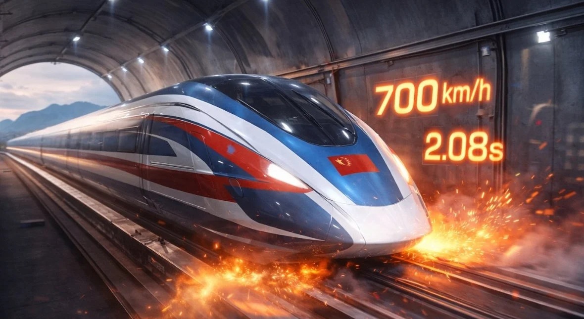 Image for Tak chiński maglev pruje 700 km/h. A my czekamy na szybką kolej