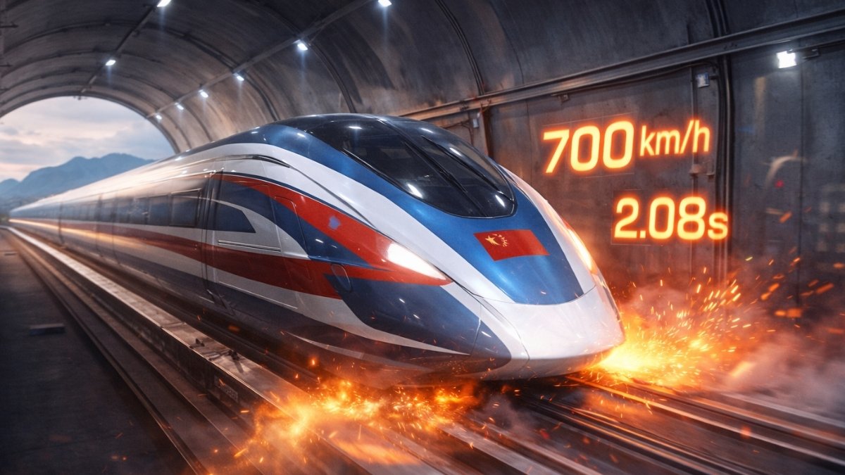 Tak chiński maglev pruje 700 km/h. A my czekamy na szybką kolej