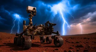 Mars iskrzy. To zła wieść dla życia