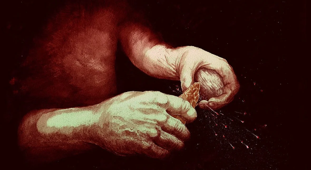 Image for Odkryto najstarsze ognisko na świecie, a przy nim najstarszą zapalniczkę. Archeolodzy aż usiedli