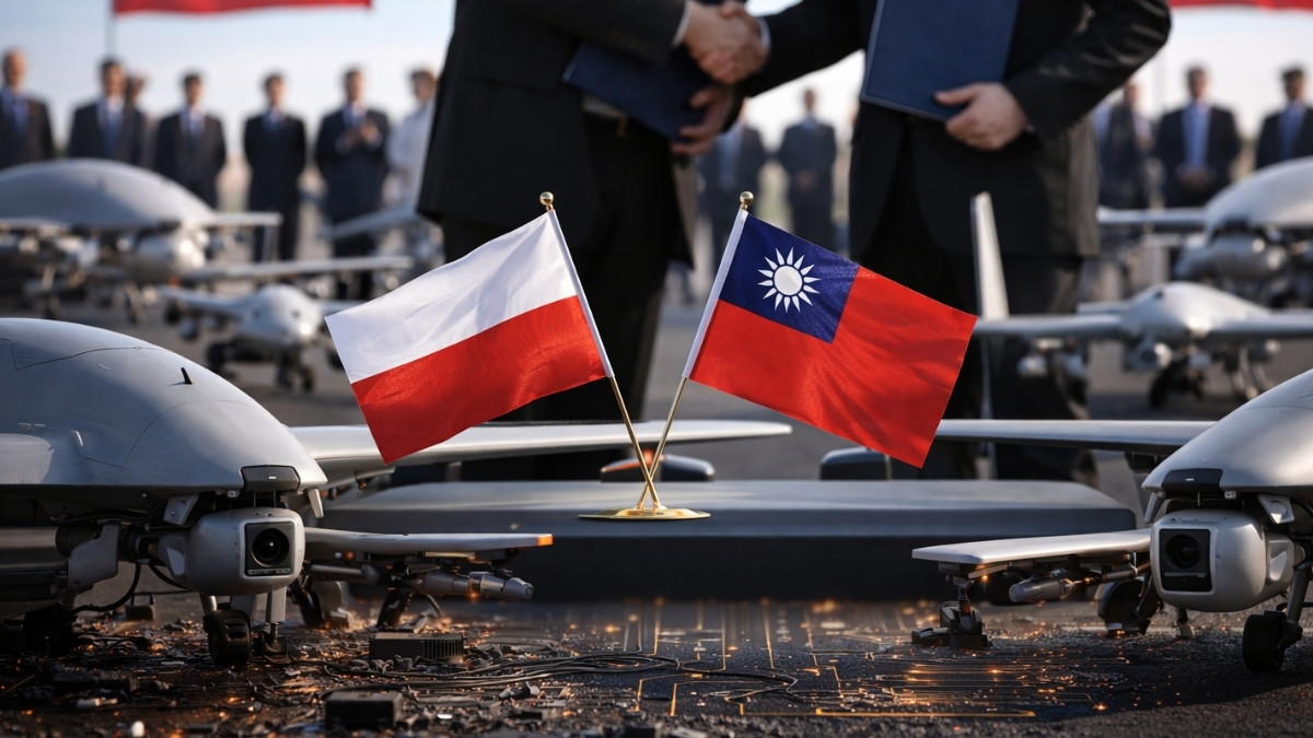 Polska stawia na drony z Tajwanu. Pekin wypada z gry