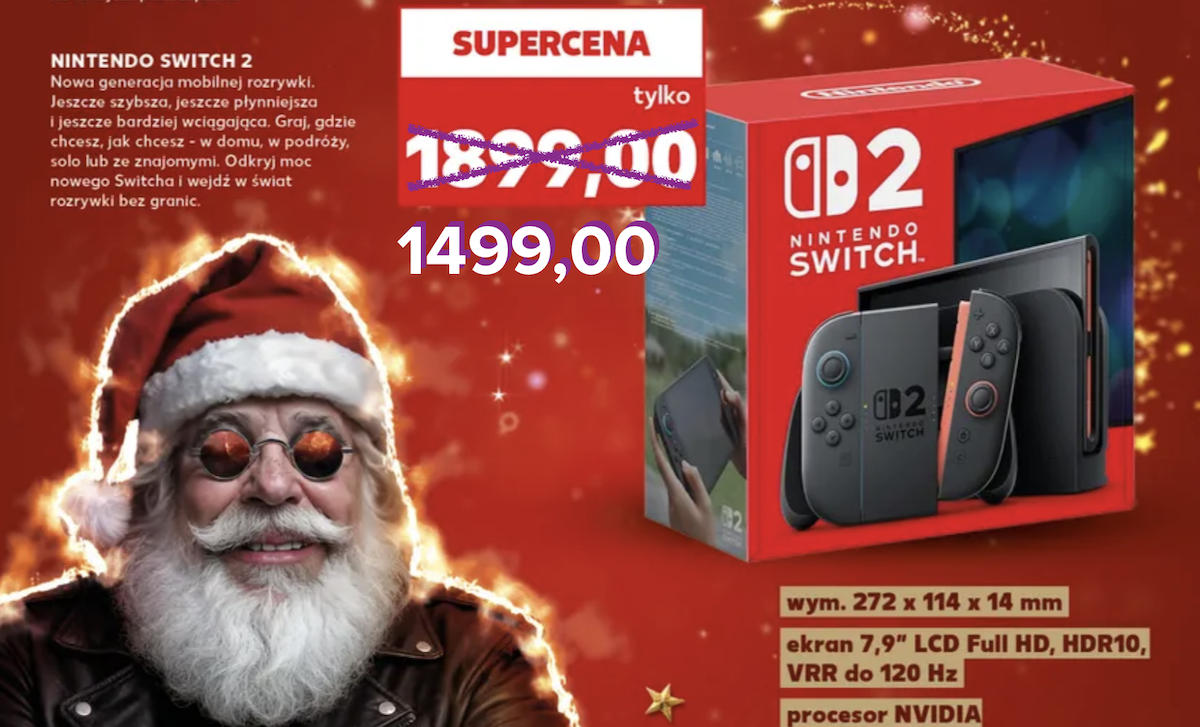 Biegnij do Kauflanda. Ma najtańsze Nintendo Switch 2 w Polsce