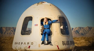 Sparaliżowana inżynierka poleciała w kosmos