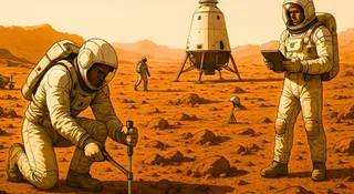 Naukowcy rozpisali grafik na Marsie. Numer jeden: życie