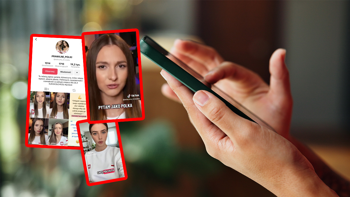 Prawilne Polki na TikToku domagają się PolExitu. Problem w tym, iż nie istnieją